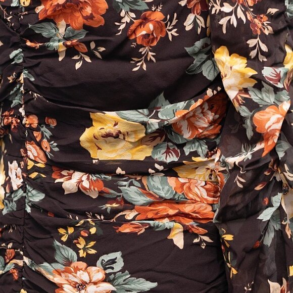 Veronica Beard Hedera Silk Floral Mini Dress - Picture 12 of 13